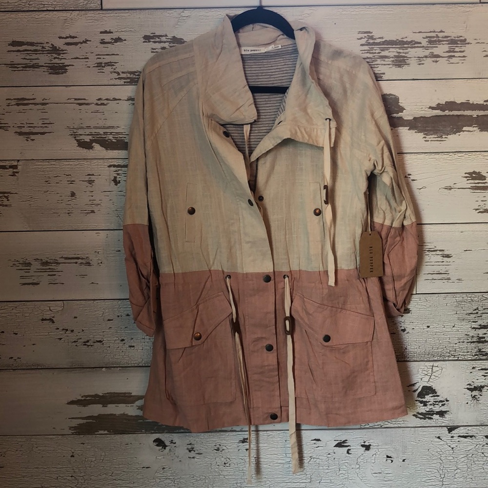 NWT Blu Pepper Jacket L